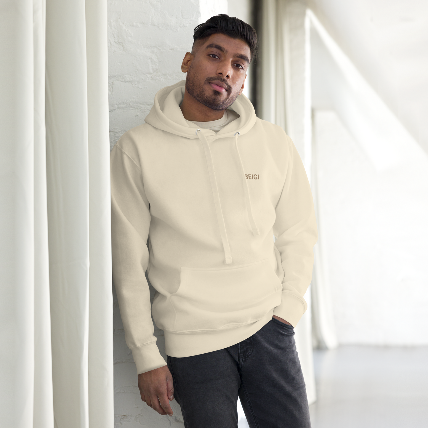 Beigi Core Hoodie - Left Chest Logo